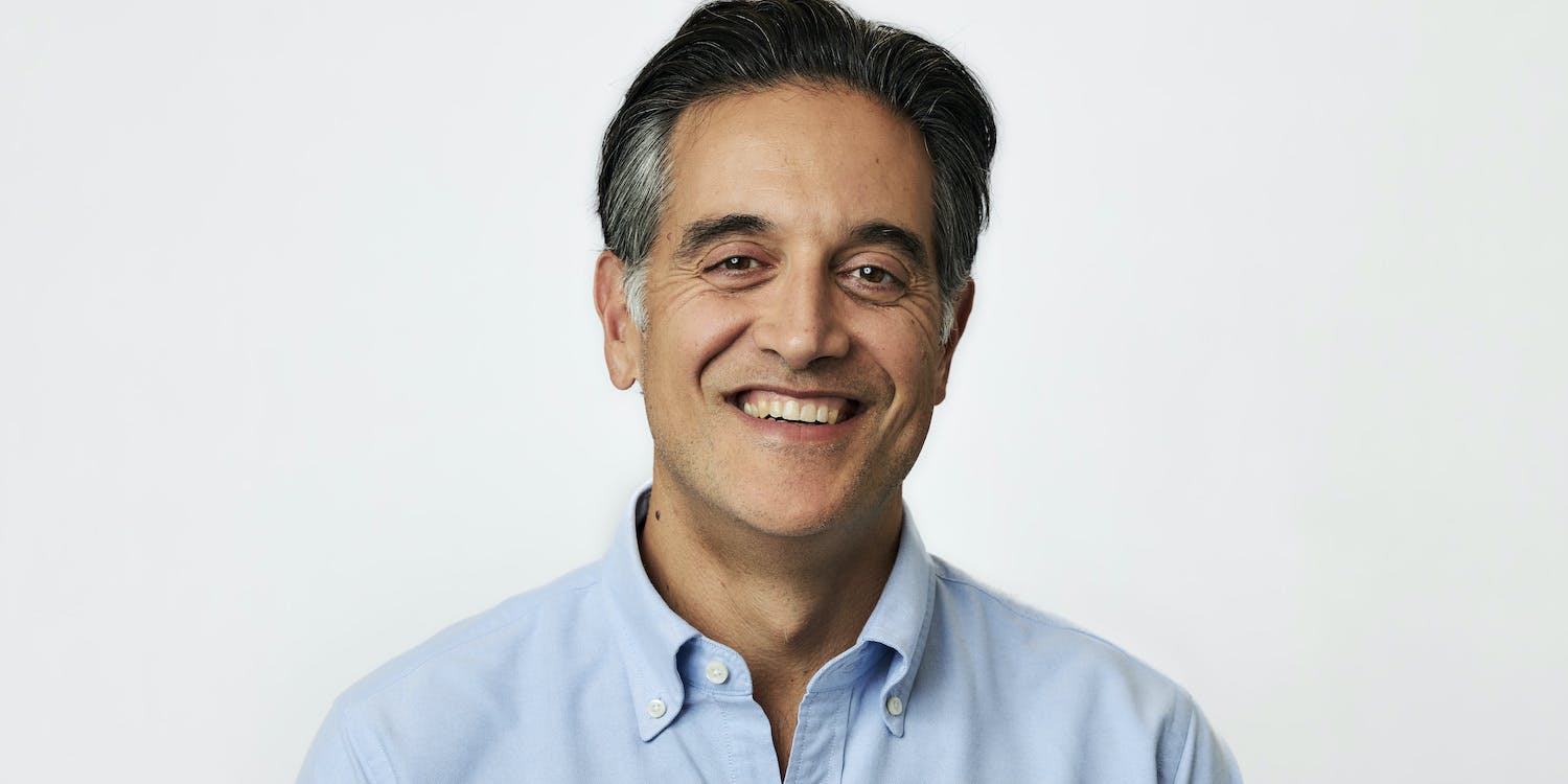 A portrait of Dr. B Founder and CEO, Cyrus Massoumi